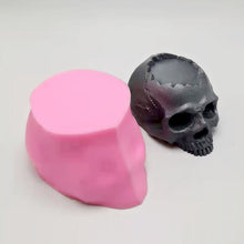 Load image into Gallery viewer, 3d Exquisite Embossed Skull Silicone Mold by MissDIYSupplies
