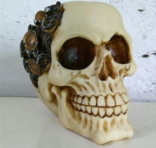 Load image into Gallery viewer, 3D Skull Head Rose Silicone Mold
