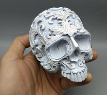 Load image into Gallery viewer, 3D Pattern Skull Silicone Mold
