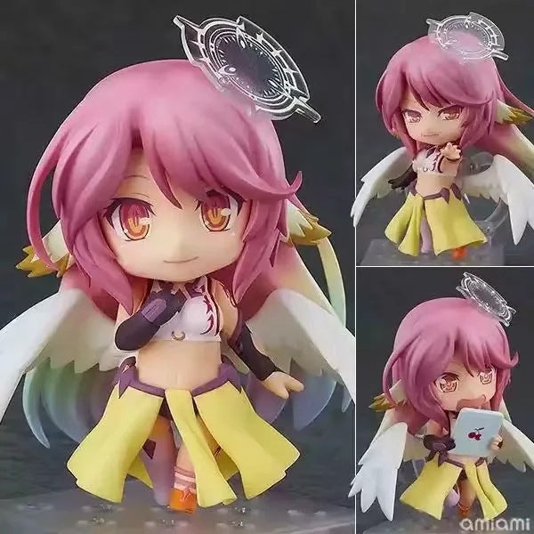 10cm NO GAME NO LIFE Jibril Close Number Action figure toys doll Christmas gift with box