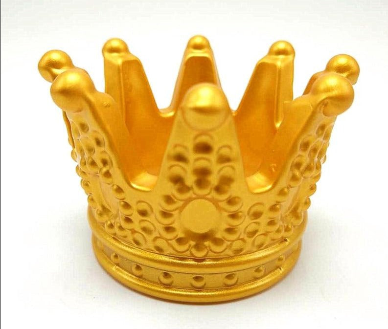 3D crown female ashtray mold home decoration tool diy candlestick gypsum concrete silicone mold for chocolate ice making mold