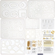 Load image into Gallery viewer, 139pcs Jewellery Making Silicone Mold Kit
