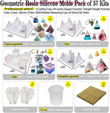 Load image into Gallery viewer, 57pcs Pyramid Cone Jewellery Making Kit
