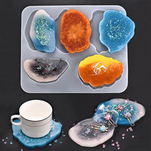 Load image into Gallery viewer, Silicone Coaster Molds Resin Jewelry

