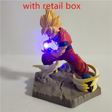 Load image into Gallery viewer, Dragon Ball Z Super Saiyan Goku Vegeta Trunks APF Led Cake Toppers Toy
