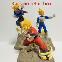 Load image into Gallery viewer, Dragon Ball Z Super Saiyan Goku Vegeta Trunks APF Led Cake Toppers Toy
