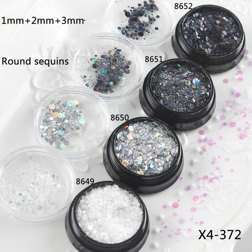 Circle Sequin Glitter Mix for Resin Art
