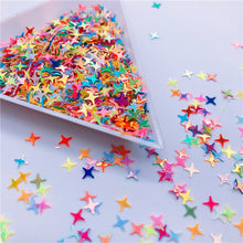 Load image into Gallery viewer, Colourful Halo Star Confetti Holographic Glitter Sprinkle for Resin Crafts
