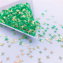 Load image into Gallery viewer, Colourful Halo Star Confetti Holographic Glitter Sprinkle for Resin Crafts
