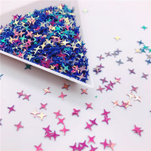 Load image into Gallery viewer, Colourful Halo Star Confetti Holographic Glitter Sprinkle for Resin Crafts
