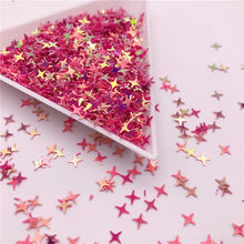 Load image into Gallery viewer, Colourful Halo Star Confetti Holographic Glitter Sprinkle for Resin Crafts
