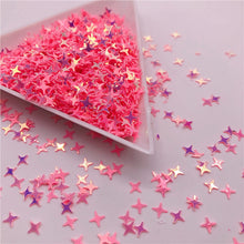 Load image into Gallery viewer, Colourful Halo Star Confetti Holographic Glitter Sprinkle for Resin Crafts
