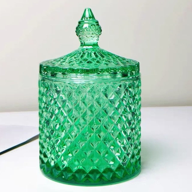European Glass Jar