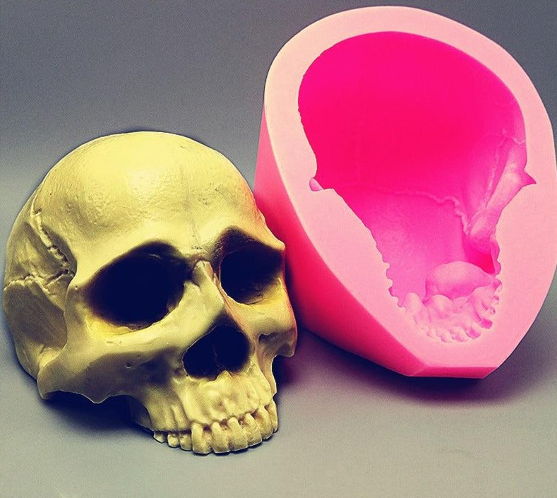 3D Skull Silicone Mold