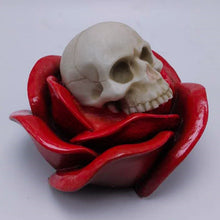 Load image into Gallery viewer, 3D Skull Rose Silicone Mold for Soap, Resin, Candle, Chocolate, Gypsum and others crafts by MissDIYSupplies
