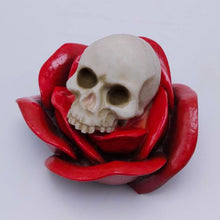 Load image into Gallery viewer, 3D Skull Rose Silicone Mold for Soap, Resin, Candle, Chocolate, Gypsum and others crafts by MissDIYSupplies
