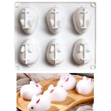 Load image into Gallery viewer, Rabbit Mousse Cake Silicone Mold
