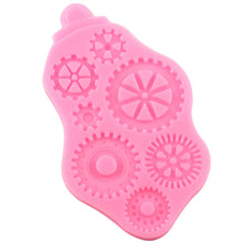 Load image into Gallery viewer, Mechanical Gear Silicone Mold Fondant Cake Decorating Tools
