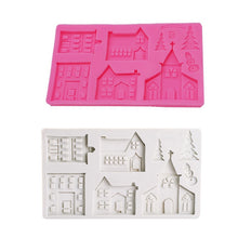 Load image into Gallery viewer, Christmas Gingerbread House Decoration Mold
