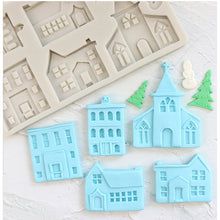 Load image into Gallery viewer, Christmas Gingerbread House Decoration Mold
