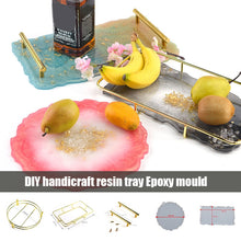 Load image into Gallery viewer, Big Tray and Coaster Epoxy Molds
