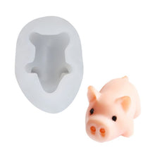Load image into Gallery viewer, 3D Piggy Mousse Cake Silicone Mold
