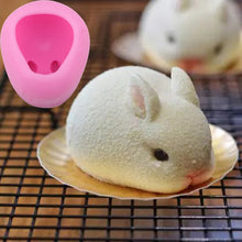 Load image into Gallery viewer, 3D Rabbit Mousse Cake Silicone Mold
