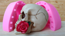 Load image into Gallery viewer, 3D Skull Roses Mold by MissDIYSupplies

