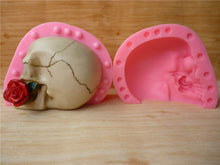 Load image into Gallery viewer, 3D Skull Roses Mold by MissDIYSupplies
