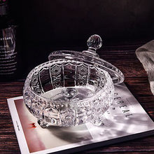 Load image into Gallery viewer, European Crystal Three-legged Transparent Glass Jar
