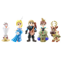 Load image into Gallery viewer, 5pcs/Set Elsa Princess Cake Toppers
