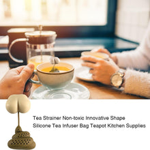 Load image into Gallery viewer, Poop Shaped Tea Infuser
