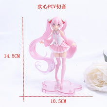 Load image into Gallery viewer, 14cm Anime Pink Sakura Action Figures Toys Girls PVC Figure Model Toys Gift
