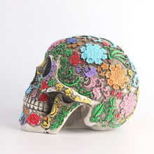 Load image into Gallery viewer, 3D Resin Statue Retro Skull Decor Home Decoration
