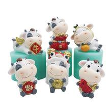Load image into Gallery viewer, 2021 Baby Cattle Mold Year Of The Ox Chocolate Cake Decoration
