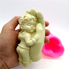 Load image into Gallery viewer, God Hand Silicone Mould Fondant Mould Resin Gypsum Chocolate Candle Mould
