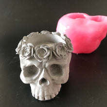 Load image into Gallery viewer, Skull Candle Holder Mould
