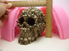 Load image into Gallery viewer, 3D Big Skull Silicone Mold
